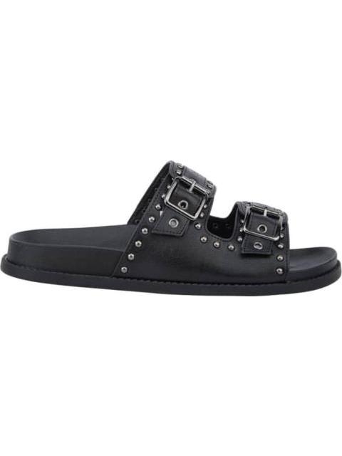 SANDALIA PLANA NEGRO VI LINE FASHION