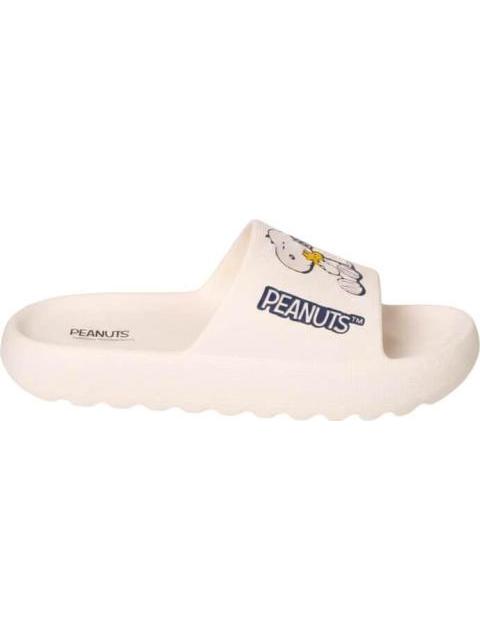SANDALIA PLANA SNOOPY BEIGE/HUESO PEANUTS