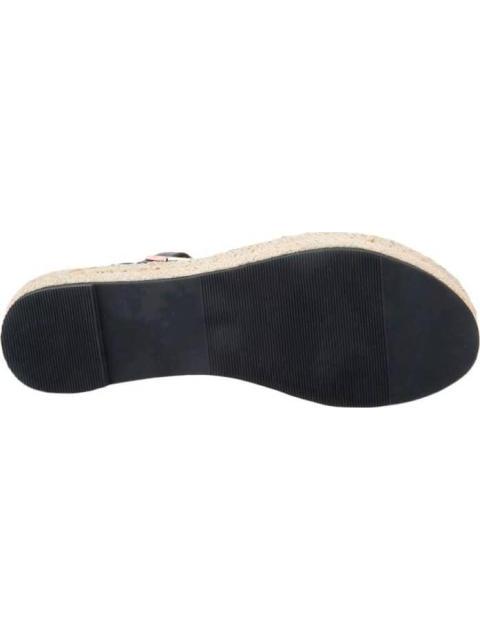 SANDALIA PLANA NEGRO VI LINE - Imagen 4