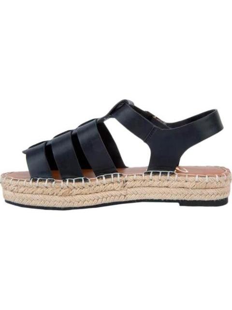 SANDALIA PLANA NEGRO VI LINE - Imagen 5