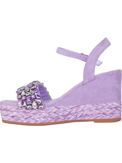 SANDALIA PLATAFORMA LILA BELINDA PEREGRIN - Imagen 5
