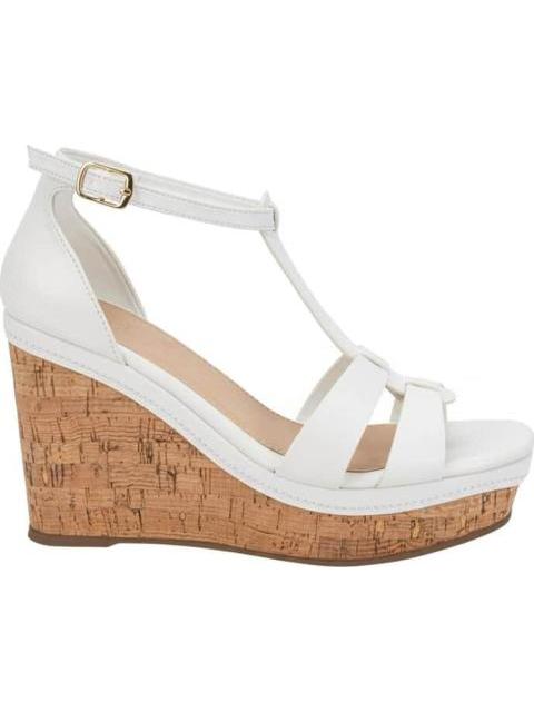 SANDALIA PLATAFORMA BLANCO VI LINE