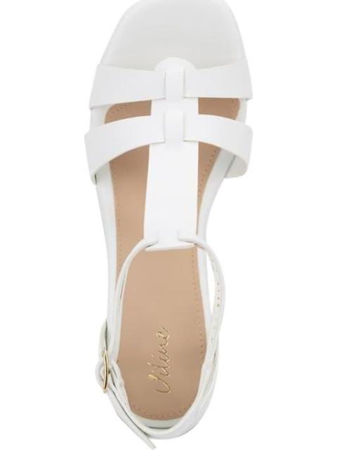 SANDALIA PLATAFORMA BLANCO VI LINE - Imagen 3