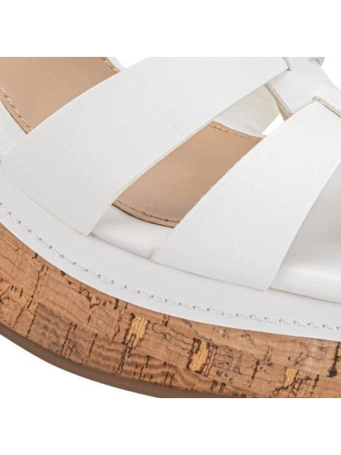 SANDALIA PLATAFORMA BLANCO VI LINE - Imagen 6