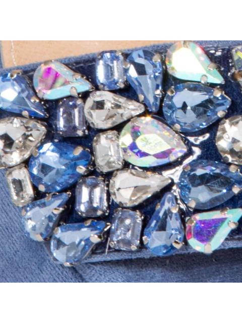 SANDALIA CON PLATAFORMA AZUL BELINDA PEREGRIN - Imagen 6