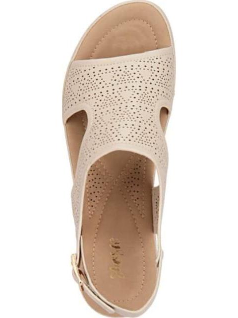 SANDALIA CONFORT BEIGE/HUESO SHOSH - Imagen 4
