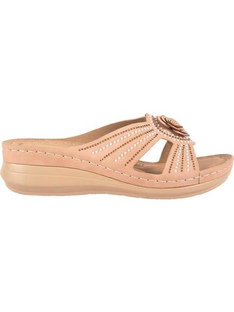 SANDALIA PLATAFORMA FLOR ROSA SHOSH