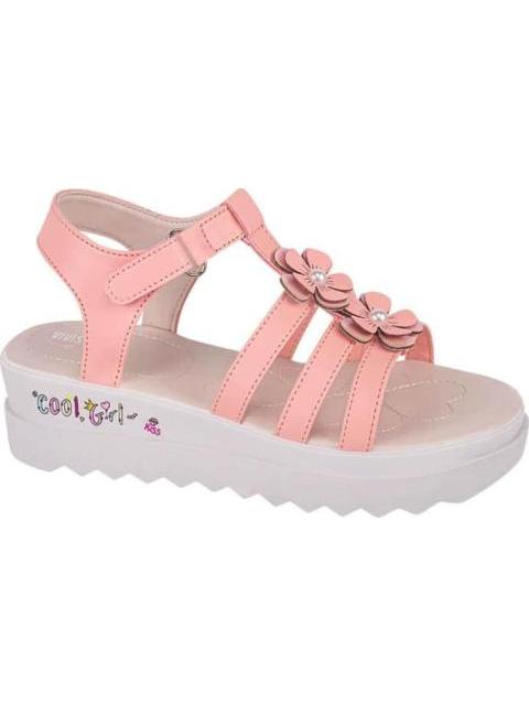 SANDALIA PLATAFORMA FLORES SALMON VIVIS SHOES KIDS - Imagen 2