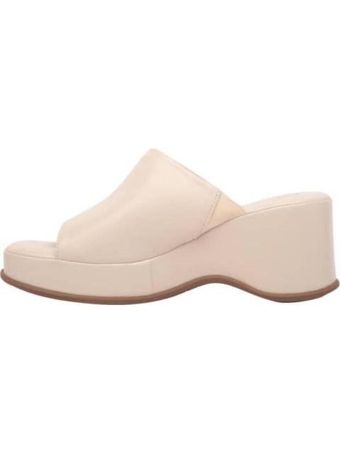 SANDALIA PLATAFORMA LISA BEIGE/HUESO VI LINE FASHION - Imagen 5
