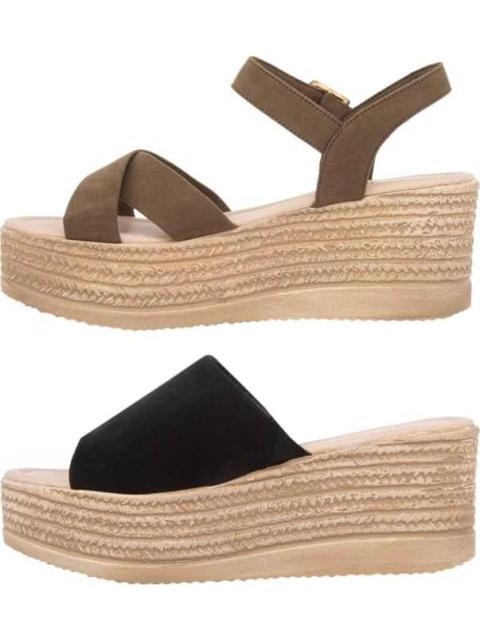 SANDALIA PLATAFORMA MULTICOLOR VI LINE - Imagen 5