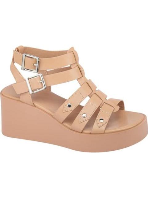 SANDALIA GLADIADORA CAMEL VI LINE FASHION - Imagen 2