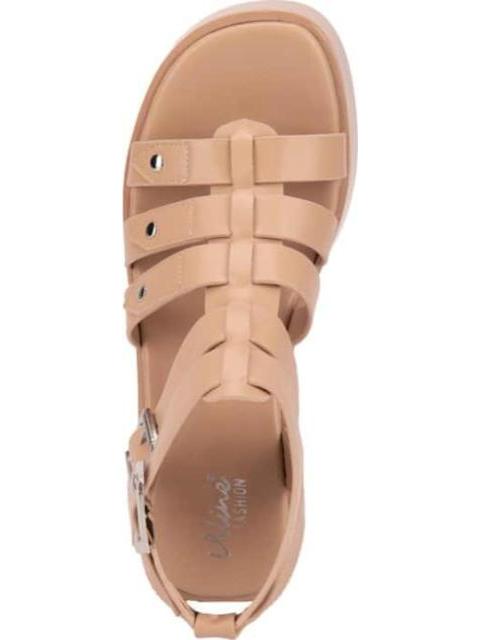 SANDALIA GLADIADORA CAMEL VI LINE FASHION - Imagen 3