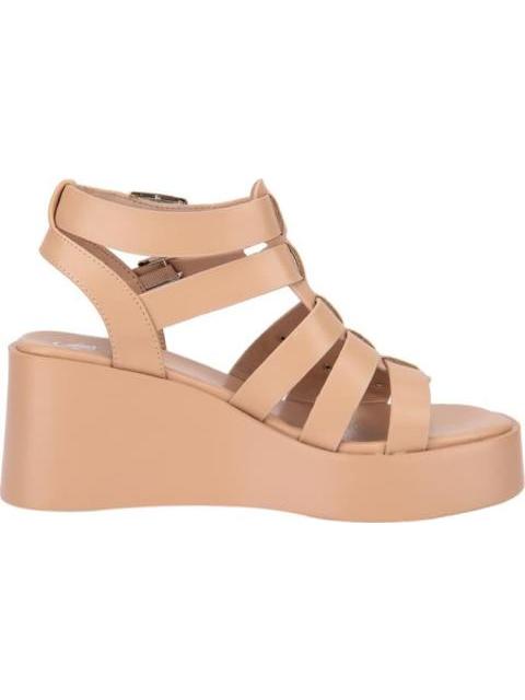 SANDALIA GLADIADORA CAMEL VI LINE FASHION - Imagen 5