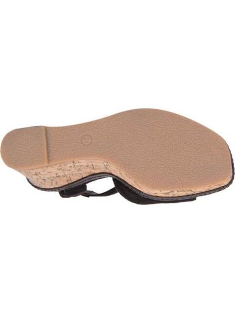 SANDALIA PLATAFORMA NEGRO VI LINE - Imagen 4