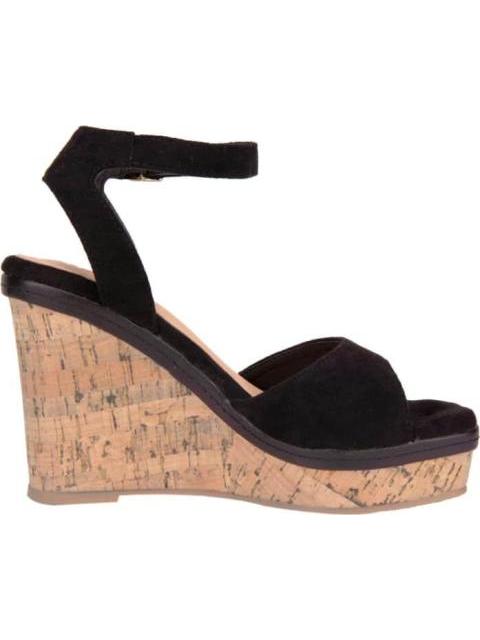 SANDALIA PLATAFORMA NEGRO VI LINE - Imagen 5