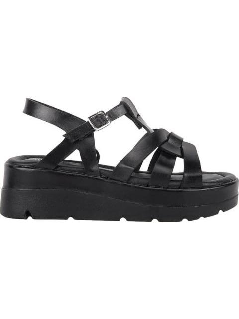 SANDALIA PLATAFORMA NEGRO VIVIS SHOES KIDS