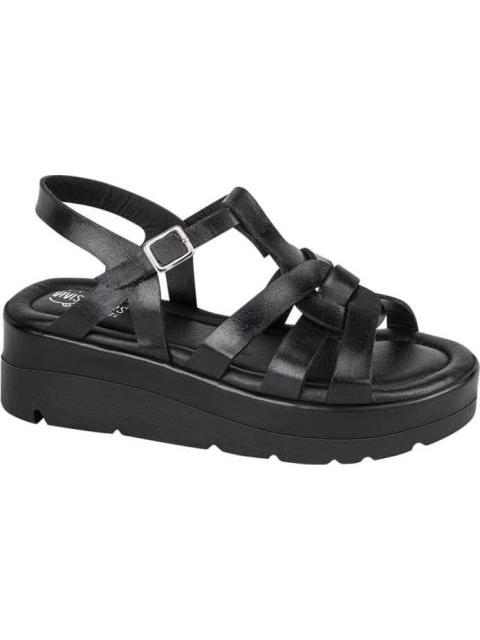 SANDALIA PLATAFORMA NEGRO VIVIS SHOES KIDS - Imagen 2