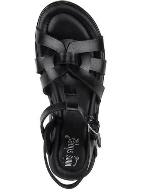SANDALIA PLATAFORMA NEGRO VIVIS SHOES KIDS - Imagen 3