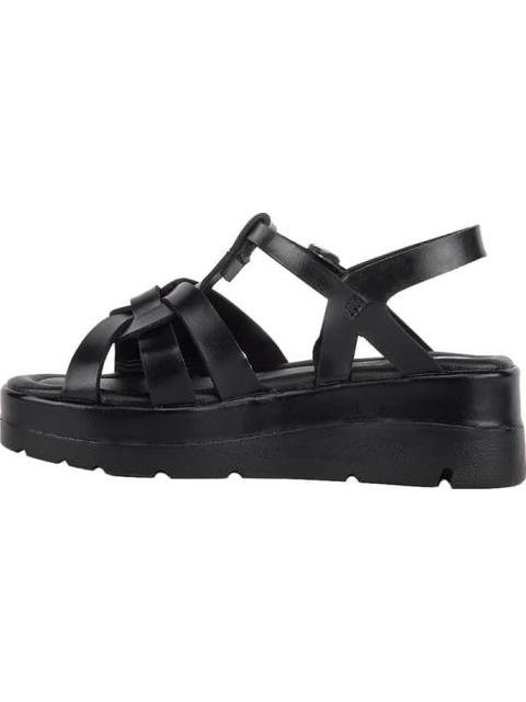 SANDALIA PLATAFORMA NEGRO VIVIS SHOES KIDS - Imagen 5