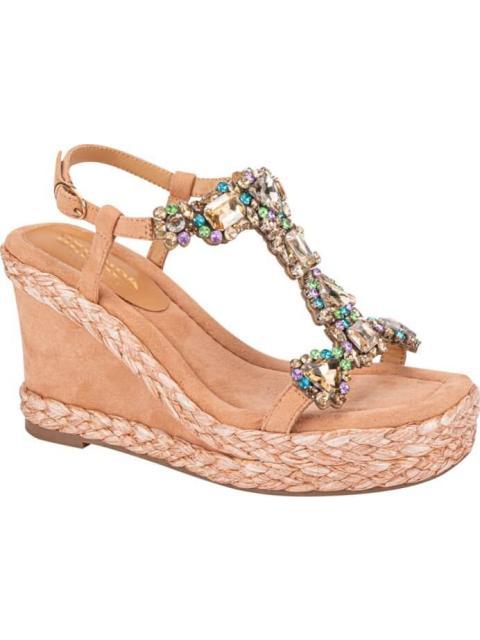 SANDALIA PLATAFORMA CAMEL BELINDA PEREGRIN - Imagen 2