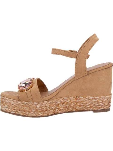 SANDALIA PLATAFORMA CAMEL VI LINE FASHION - Imagen 5