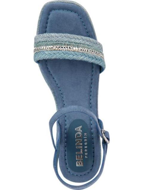SANDALIA PLATAFORMA AZUL BELINDA PEREGRIN - Imagen 3
