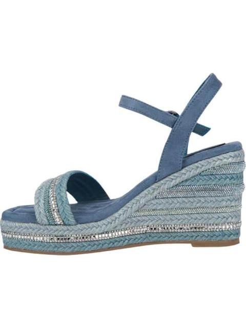 SANDALIA PLATAFORMA AZUL BELINDA PEREGRIN - Imagen 5