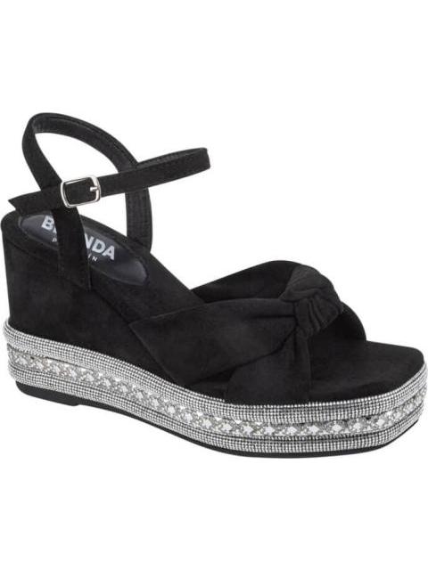 SANDALIA PLATAFORMA NEGRO BELINDA PEREGRIN - Imagen 2