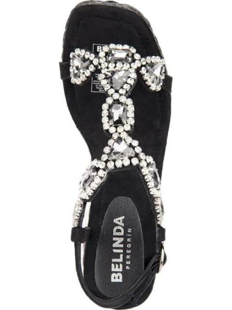 SANDALIA PLATAFORMA NEGRO BELINDA PEREGRIN - Imagen 3