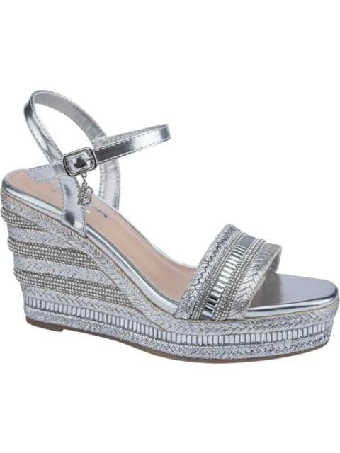 SANDALIA PLATAFORMA PLATA BELINDA PEREGRIN - Imagen 2