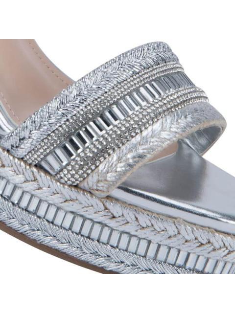 SANDALIA PLATAFORMA PLATA BELINDA PEREGRIN - Imagen 6