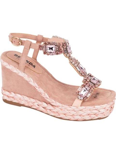 SANDALIA PLATAFORMA ROSA BELINDA PEREGRIN - Imagen 2