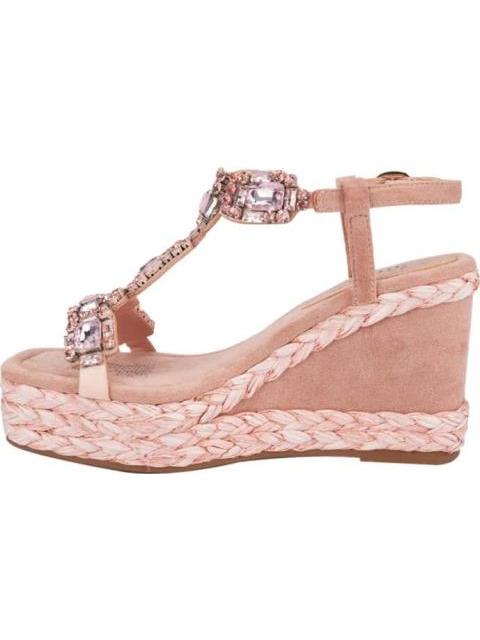 SANDALIA PLATAFORMA ROSA BELINDA PEREGRIN - Imagen 5