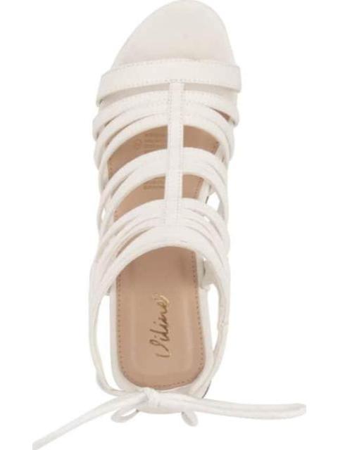 SANDALIA ROMANA CON PLATAFORMA BEIGE/HUESO VI LINE - Imagen 3