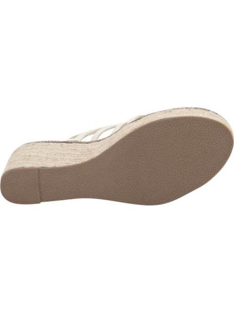 SANDALIA ROMANA CON PLATAFORMA BEIGE/HUESO VI LINE - Imagen 4