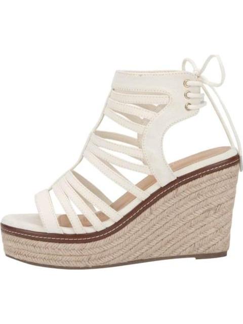 SANDALIA ROMANA CON PLATAFORMA BEIGE/HUESO VI LINE - Imagen 5
