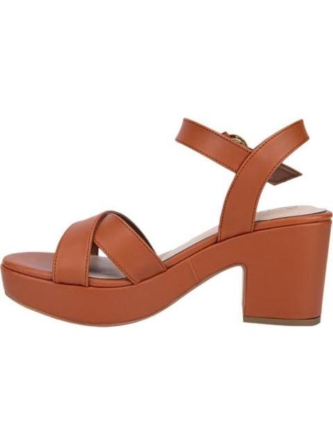 SANDALIA TACON PLATAFORMA COGNAC SAO PAULO - Imagen 5
