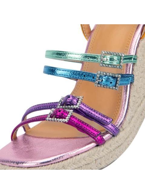 SANDALIA PLATAFORMA MULTICOLOR VI LINE FASHION - Imagen 6