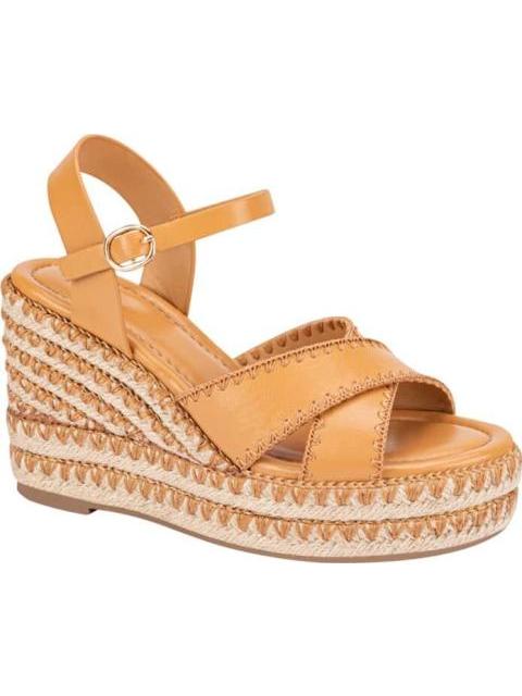 SANDALIA PLATAFORMA CAMEL VI LINE FASHION - Imagen 2