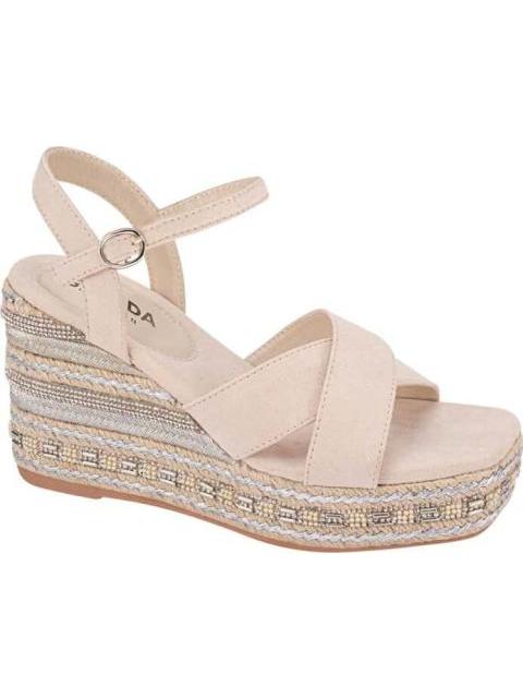 SANDALIA PLATAFORMA BEIGE BELINDA PEREGRIN - Imagen 2