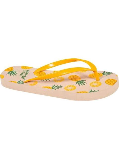 SANDALIA PLAYA ESTAMPADA AMARILLO BANANA PRICE - Imagen 2