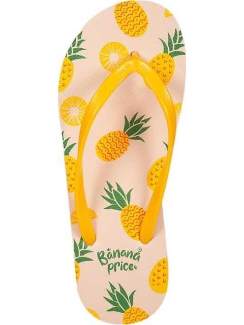 SANDALIA PLAYA ESTAMPADA AMARILLO BANANA PRICE - Imagen 3
