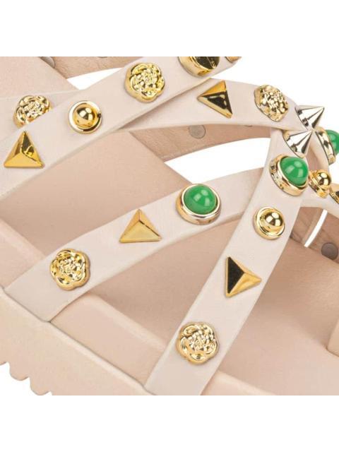 SANDALIA ESTOPEROLES BEIGE VI LINE FASHION - Imagen 6