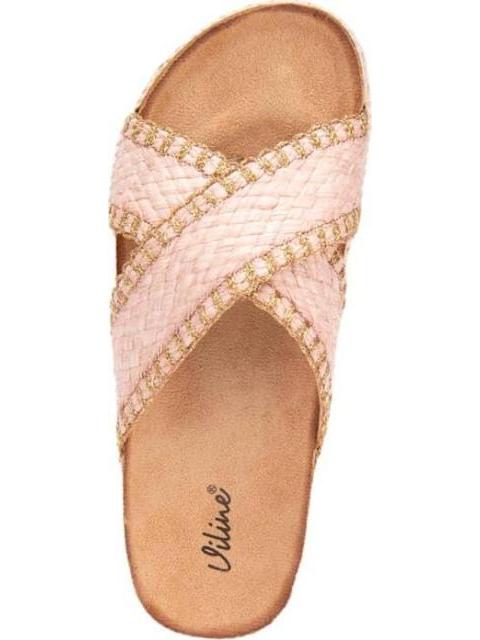 SANDALIA RAFIA ROSA VI LINE - Imagen 3