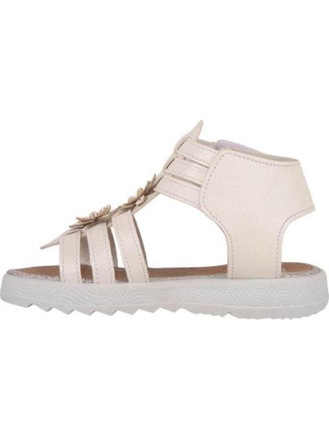 SANDALIA ROMANA FLORES BLANCO VIVIS SHOES KIDS - Imagen 5