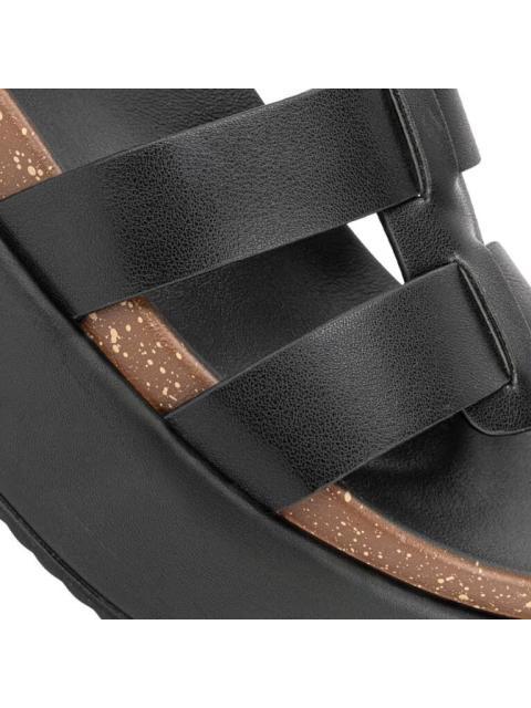 SANDALIA ROMANA NEGRO VI LINE FASHION - Imagen 6