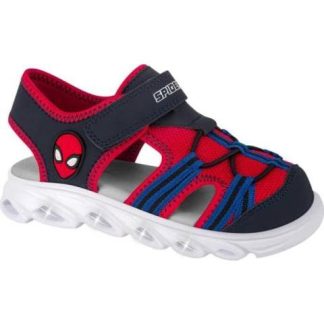 SANDALIA SPIDERMAN CON LUCES AZUL MARINO SPIDERMAN
