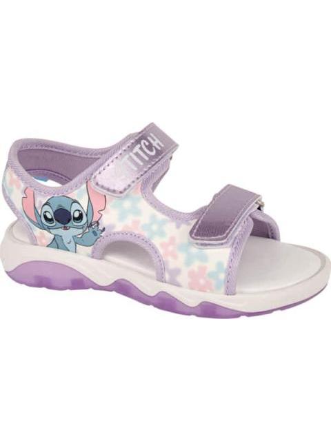 SANDALIA STITCH CON LUCES LILA DISNEY - Imagen 2
