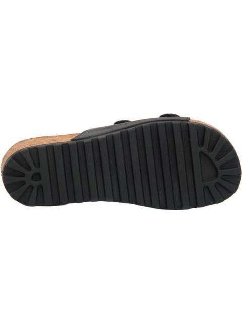 SANDALIA SUECA HEBILLAS NEGRO VI LINE - Imagen 4