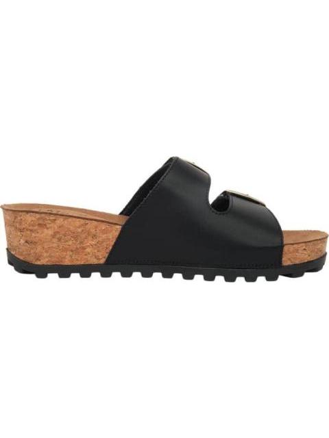 SANDALIA SUECA HEBILLAS NEGRO VI LINE - Imagen 5